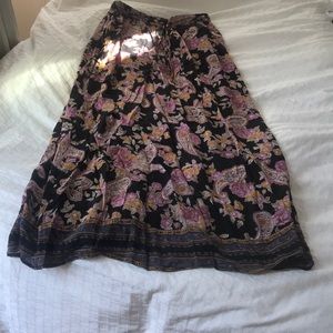 Long hippie skirt
